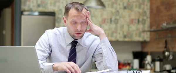 Man trying to understand the difference between profit and cash