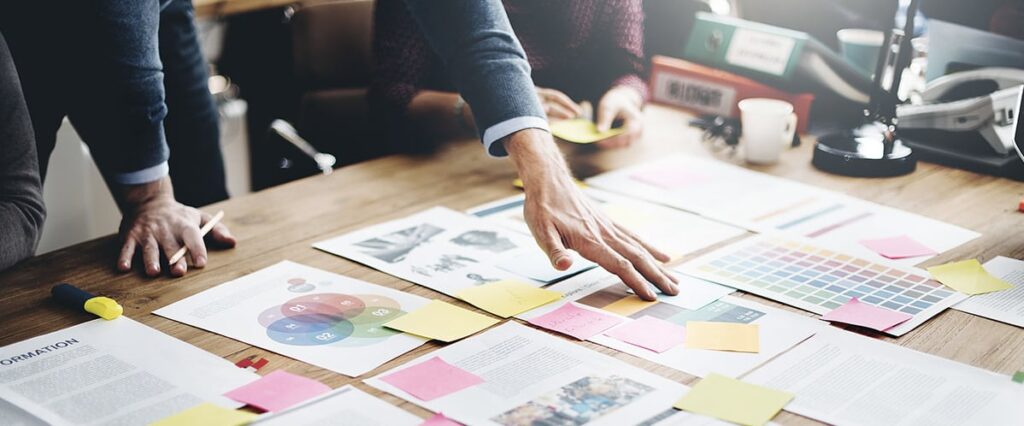 Man Planning in Office