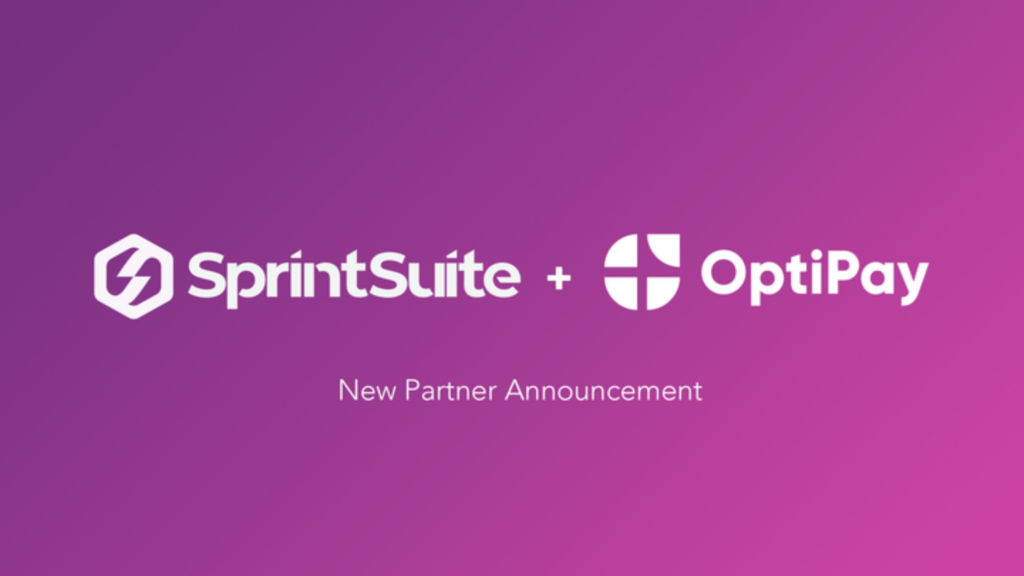 OptiPay Partners with SprintSuite to Deliver Seamless Cash Flow Solutions