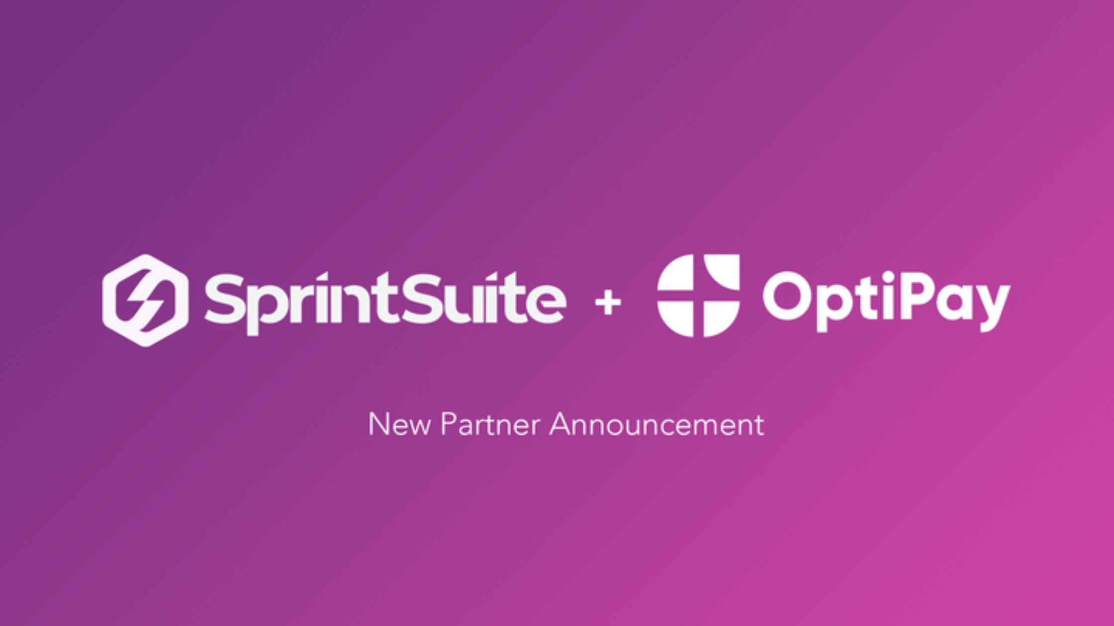 OptiPay Partners with SprintSuite to Deliver Seamless Cash Flow Solutions